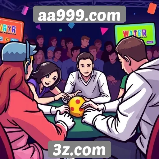 Comunidade de jogadores e interações em aa999.com