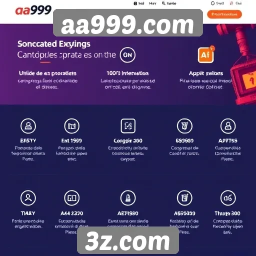 Exploração das funcionalidades do site aa999.com